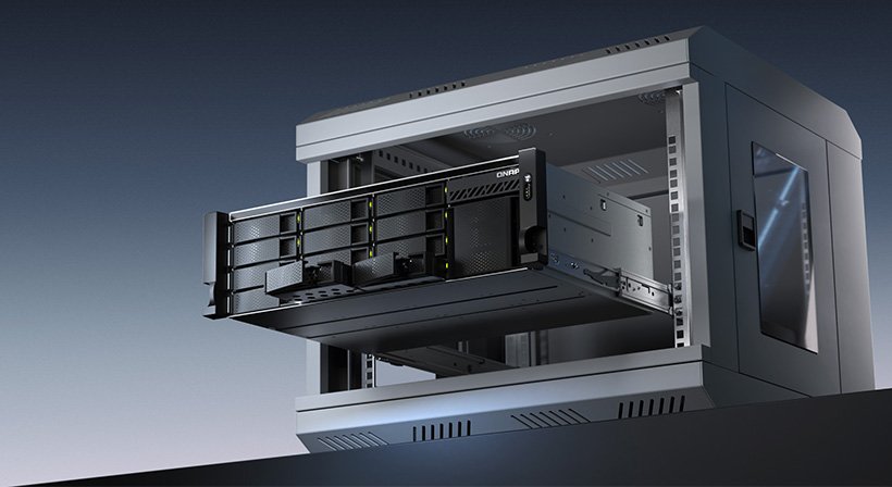 QNAP enterprise storage systems by Tasmeem designed for secure, scalable, and high-performance data management