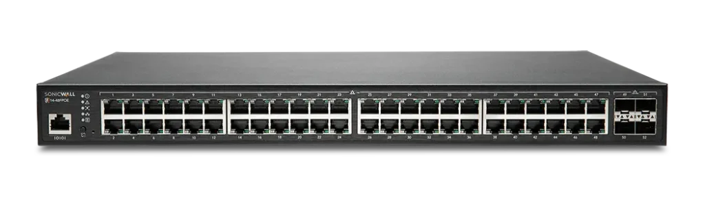 SonicWall network switches by Tasmeem providing secure, reliable, and high-speed business connectivity solutions