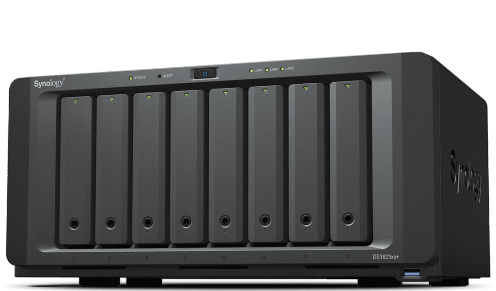 Synology server storage systems by Tasmeem providing secure, scalable, and reliable data storage for businesses