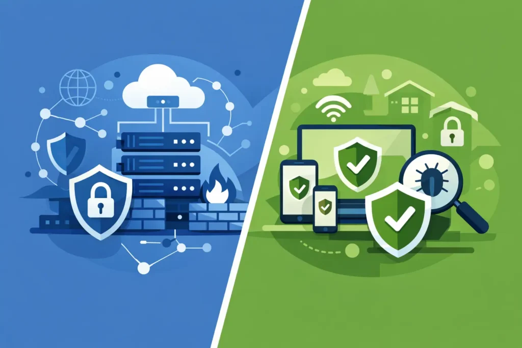 Difference Between Network Security and Endpoint Security