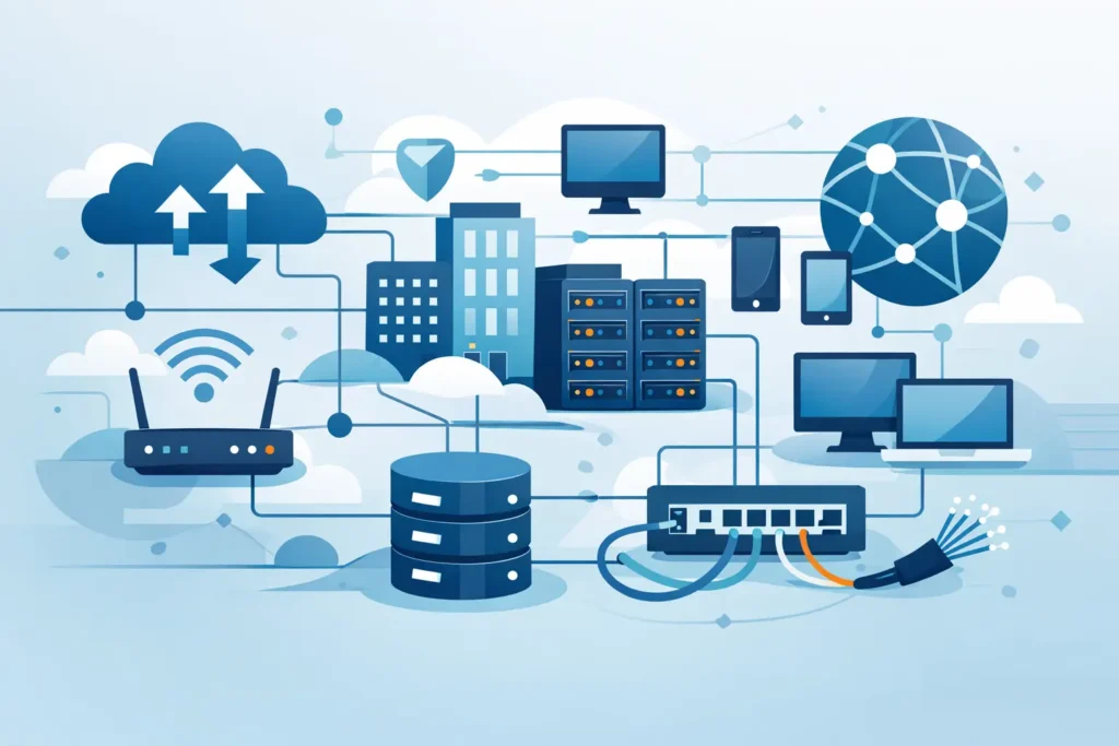How Does Network Infrastructure Work?