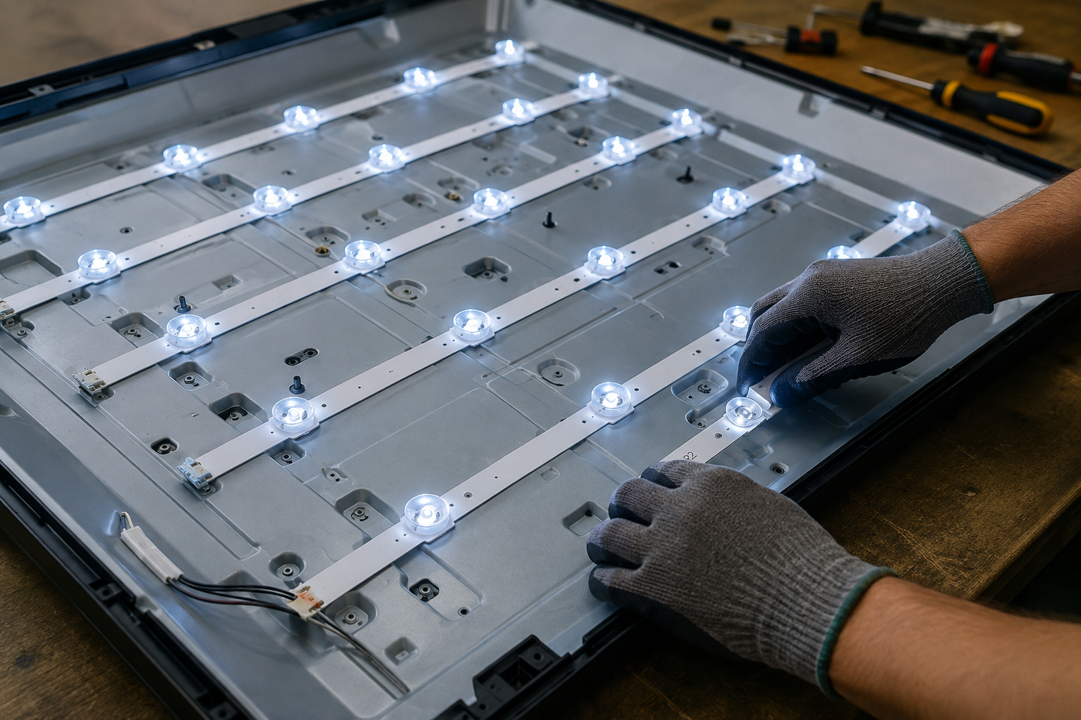 TV backlight replacement service