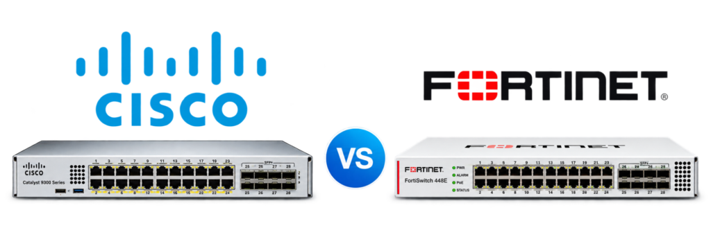  Cisco vs Fortinet switches for business networking in Qatar