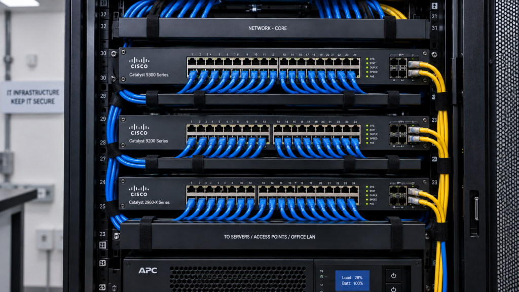 Cisco Catalyst switches for enterprise network infrastructure