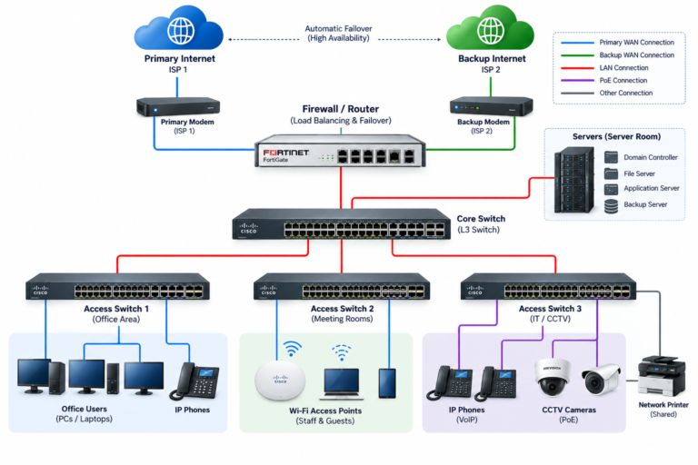 Network Redundancy: Why Your Business Needs It in Qatar