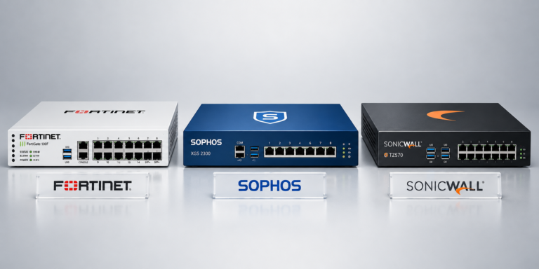 Fortinet vs Sophos vs SonicWall