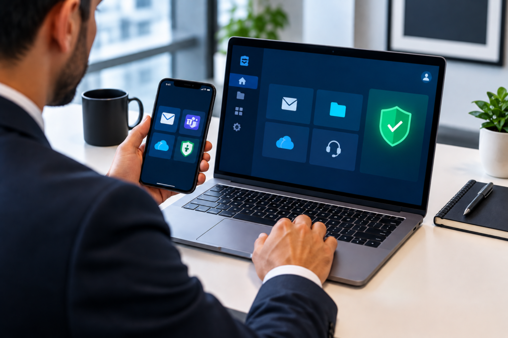  Endpoint security protecting business laptops and mobile devices